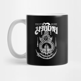 Muay Thai Sak Yant Serpents The Art of Eight Limbs Mug